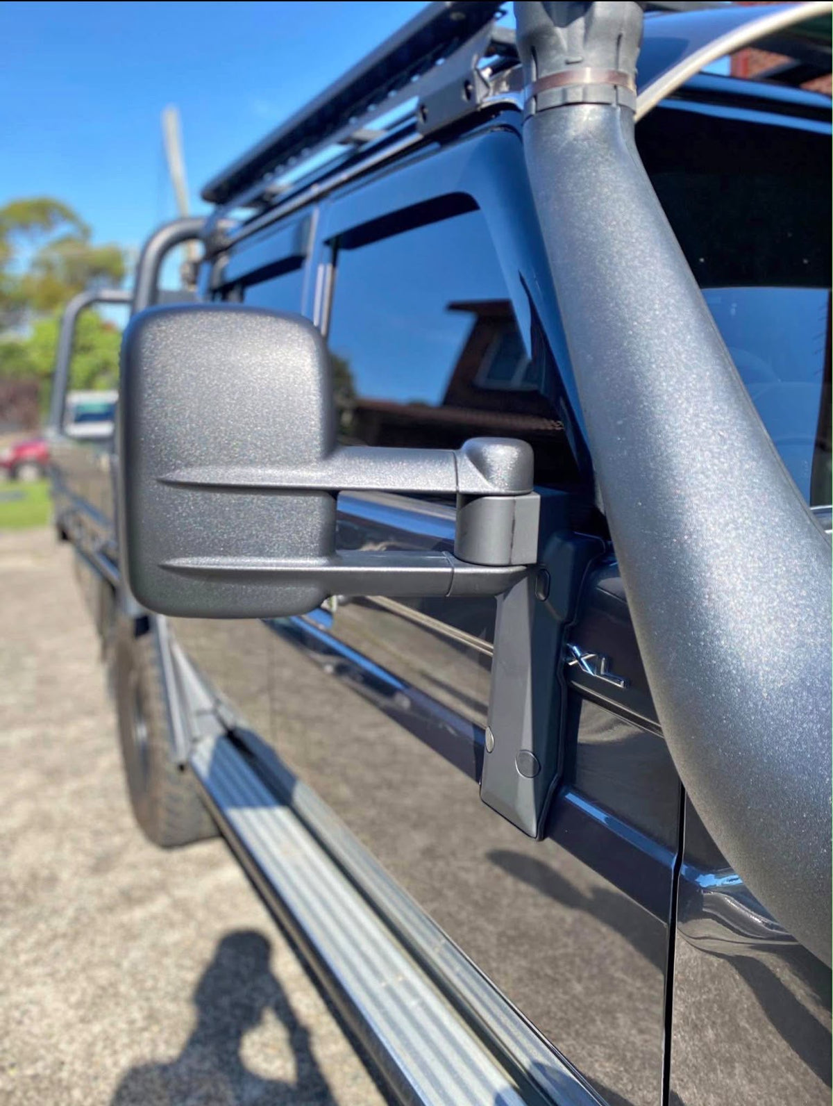 Towing mirros to suit 70 series Toyota Landcruiser