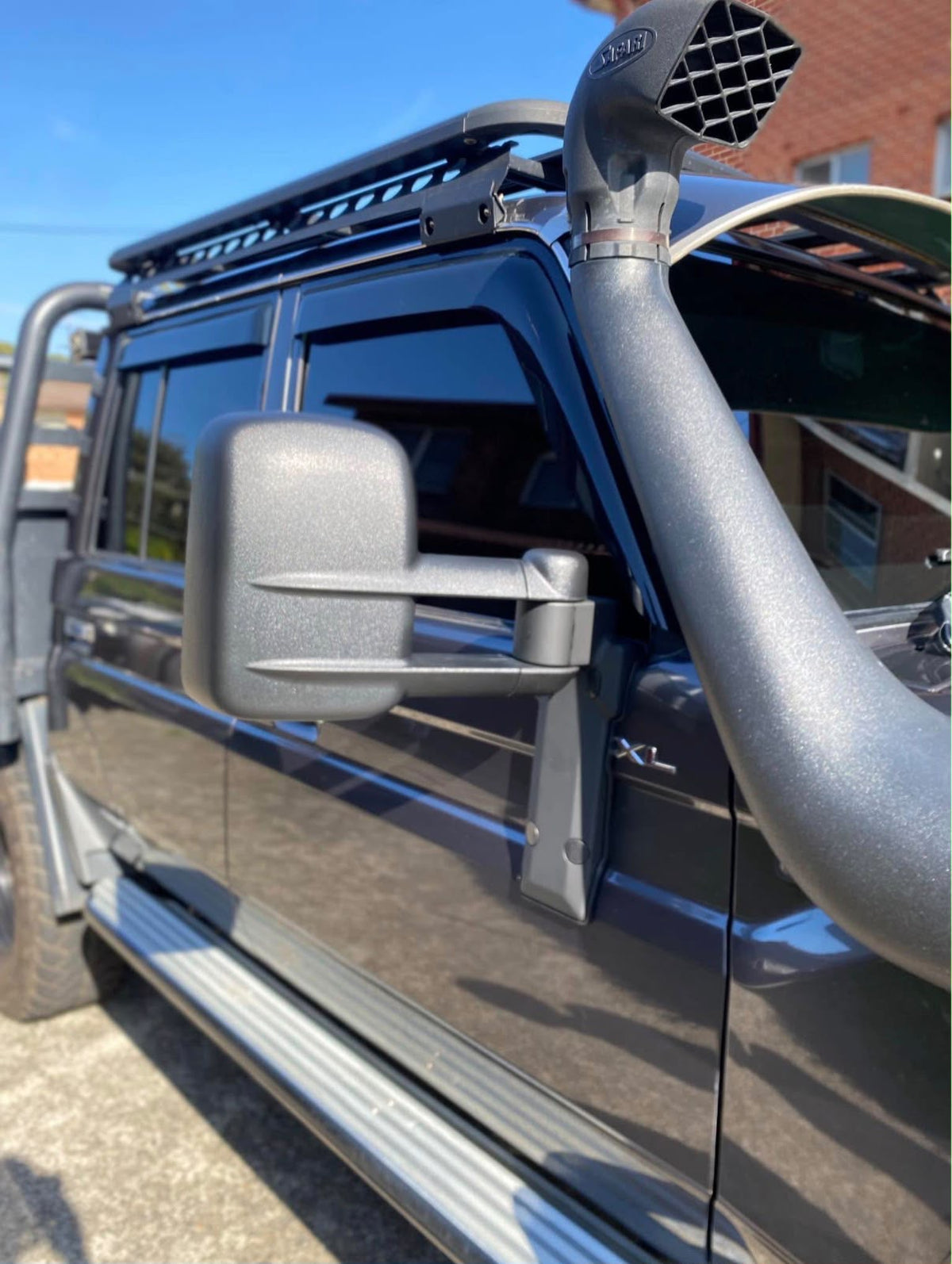 Towing mirros to suit 70 series Toyota Landcruiser